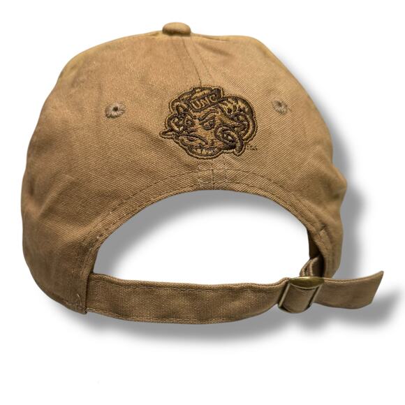 Top of the World UNC North Carolina Adjustable Baseball Cap Rameses Brown OS - Picture 5 of 9